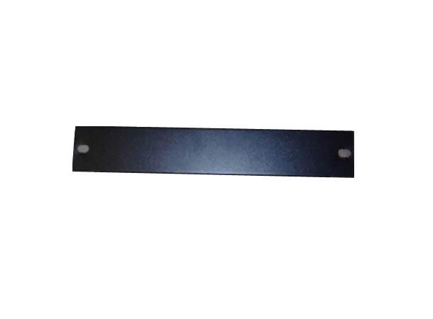 Lande 10" Blanking Panel 1U Steel | wo/screws | Black 